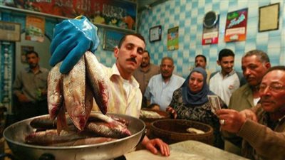 حملات مكثفة على محال الفسيخ والرنجة بالقاهرة استعدادا لشم النسيم