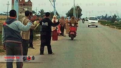 بالصور.. وقفة احتجاجية للإرهابية بدمياط تهاجم الجيش والشرطة