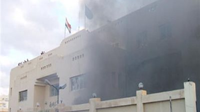 النيابة تعاين قسم شرطة كرداسة بعد محاصرة الإخوان له