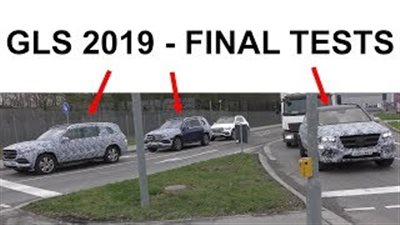 اختبار سيارة مرسيدس GLS في الشوارع الألمانية (فيديو)