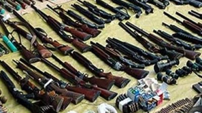 الأمن العام يضبط 204 قضايا مخدرات و84 قطعة سلاح ناري