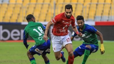 تعادل سلبي بين الأهلي والمقاصة بعد مرور 15 دقيقة