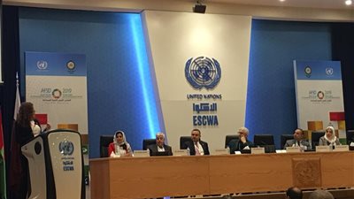 التخطيط تشارك بمائدة مستديرة في المنتدى العربي للتنمية