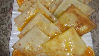 طريقة إعداد «كريب بصوص البرتقال»