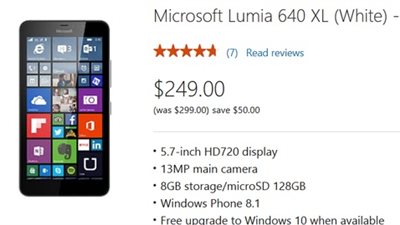 اشتري هواتف Lumia 640 XL ووفر 400 جنيه