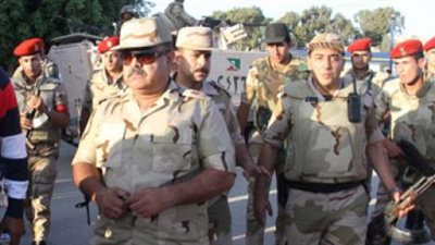 الجيش يتفقد ميادين دمياط تحسبا لوقوع اشتباكات