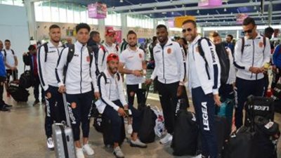 بعثة حسنية أغادير تصل مطار القاهرة لمواجهة الزمالك