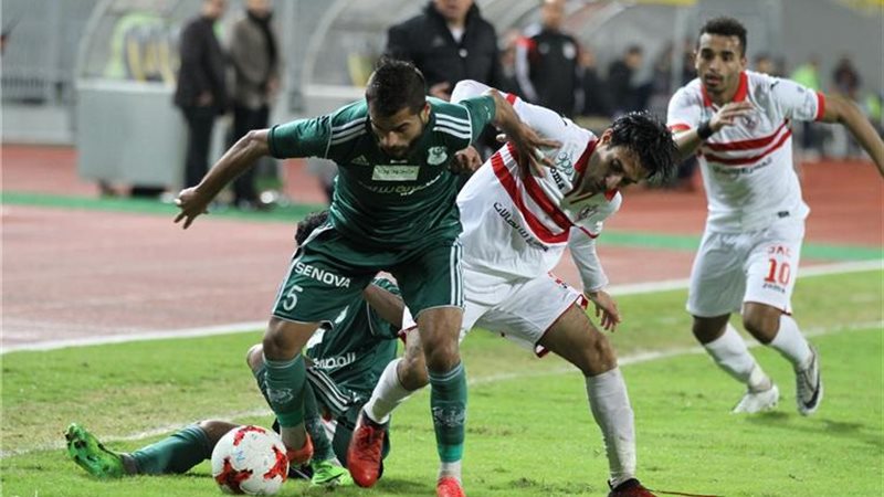 مباراة الزمالك والمصري