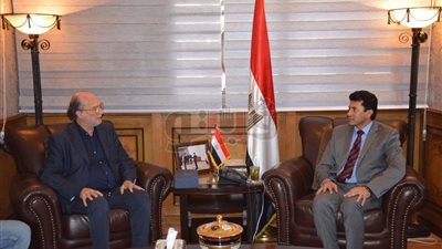 وزير الشباب يستقبل رئيس الاتحاد الدولي للصحافة الرياضية