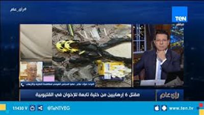 فؤاد علام: القضاء على جماعات إرهابية تخطط لعمليات تخريبية أثناء الاستفتاء