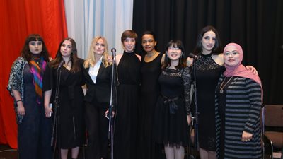 «ونس» تشعل مسرح «الموسيقى العربية» بأغاني الزمن الجميل (صور)