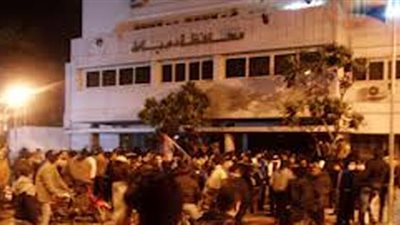 إحباط محاولة اقتحام مبنى محافظة دمياط