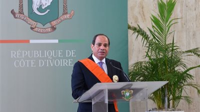 نتائج جولة السيسي لدول غينيا وكوت ديفوار والسنغال