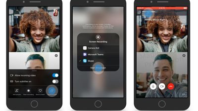 سكايب تضيف إمكانية مشاركة الشاشة إلى تطبيقها للأندرويد وiOS