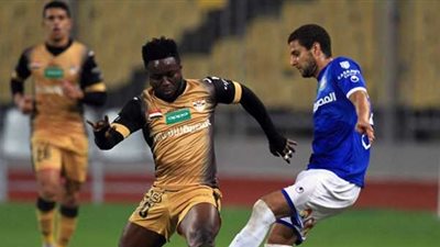 سموحة يفوز على الإنتاج الحربي بهدفين في الدوري