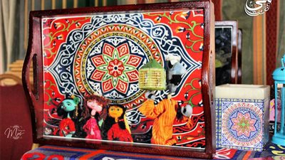 بالصور.. مي عصمت: صنعت بالخيامية أجواء ديكور رمضانية