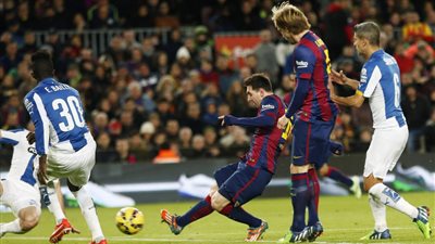 برشلونة يسقط في فخ التعادل السلبى أمام إسبانيول