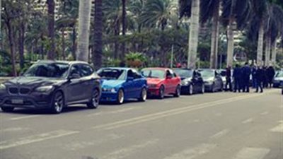 بالصور.. أول تجمع لملاك سيارات «BMW» في الإسكندرية