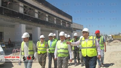 بالصور.. رئيس المقاولون العرب يتفقد مشروعات الشركة بالكويت