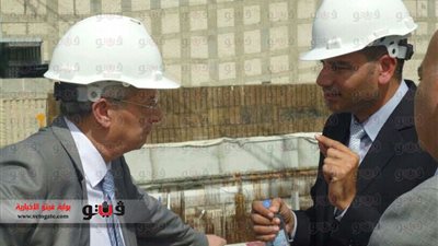 بالصور.. رئيس المقاولون العرب يتفقد أعمال الشركة بدبي