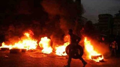 عودة الحركة المرورية بطريق البحيرة بعد قطعه من عناصر الإرهابية