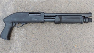 ضبط شخص بحوزته بندقية خرطوش في كمين بمطروح