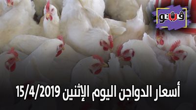 أسعار الدواجن اليوم الإثنين 15/4/2019