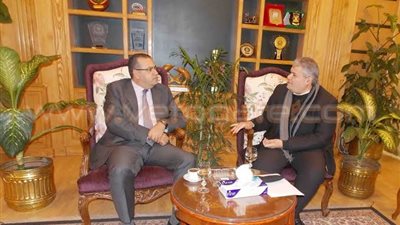 جامعة المنصورة تستقبل رئيس مدينة زويل للعلوم والتكنولوجيا