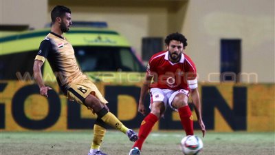 بالفيديو والصور.. الأهلي ينتزع فوزًا صعبًا من الإنتاج بهدف «متعب»