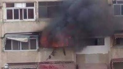 السيطرة على حريق بشقة سكنية في شبرا الخيمة