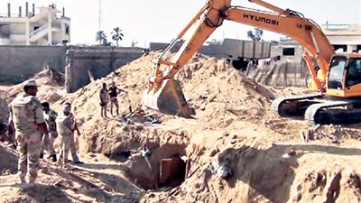 قوات الجيش تضبط 21 من العناصر التكفيرية وتدمر 8 أنفاق في رفح