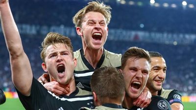 أياكس يحقق المفاجآة ويقصي يوفنتوس من دوري أبطال أوروبا (فيديو)