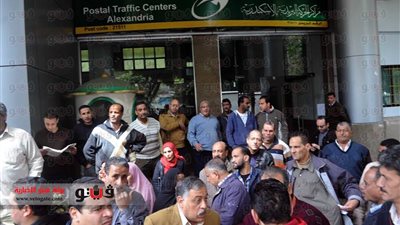رئيس نقابة البريد بالإسكندرية: إضرابنا قانونى