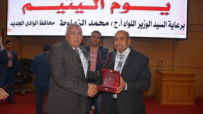 الوادي الجديد تسلم شيكات لـ 258 حالة من الأيتام والأرامل