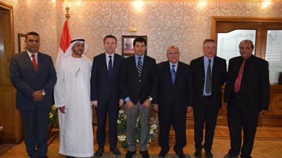 وزير الرياضة يلتقي رئيس الاتحادين الدولي والعربي للدراجات (صور)