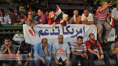 مشادات بين سائقي السيارات وقوات تأمين الميدان بعبد المنعم رياض