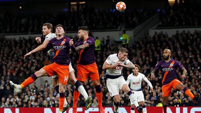 تعرف على تشكيل توتنهام لمباراة مانشستر سيتي بدوري أبطال أوروبا