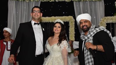 الليثي وصافينار وحجازي متقال يحيون حفل زفاف ابنة اللواء محمد وهبة (صور)