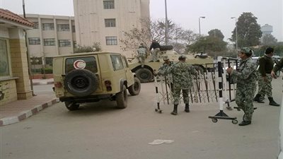 انتشار قوات الجيش والشرطة لتأمين المنشآت بالقليوبية