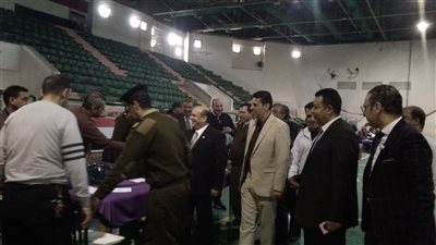تسليم مظاريف الاستفتاء على تعديل الدستور لمسئولي 790 لجنة بالدقهلية