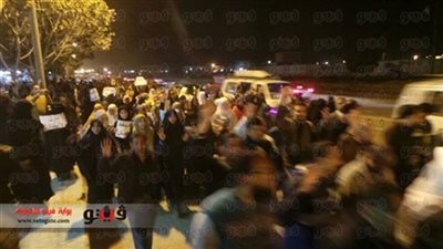 اشتباكات بين الأهالي ومسيرة لـ