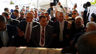 بالصور.. وزير الشباب يضع حجر أساس النادي الاجتماعي لـ«المصري البورسعيدي»