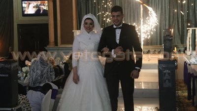 بالصور.. تامر حسني ومحمد فؤاد يشعلان حفل زفاف محمود العربي ونورهان