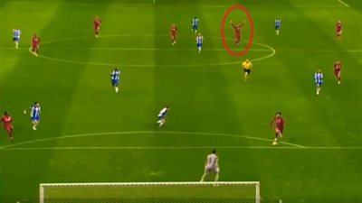 شاهد كيف احتفل فان ديك بهدف محمد صلاح قبل إحرازه في مرمى بورتو (فيديو)