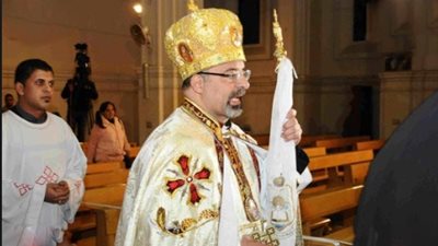 بطريرك الكاثوليكية يترأس قداس جمعة ختام الصوم بالمعادي