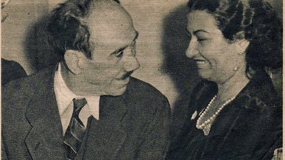 أم كلثوم تغني «سمعت صوتا هاتفا» عام 1951