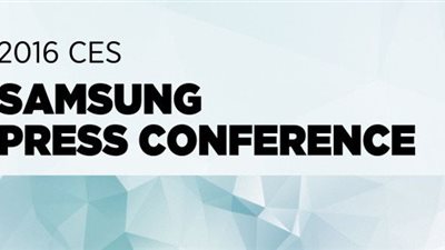 شاهد.. بث مباشر لمؤتمر سامسونج على هامش معرض CES 2016