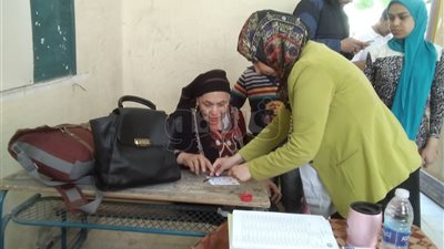 عجوز بعد الإدلاء بصوتها بحلوان: 