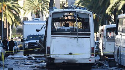 اعتداء إرهابي على حافلة نقل موظفين بالسعودية