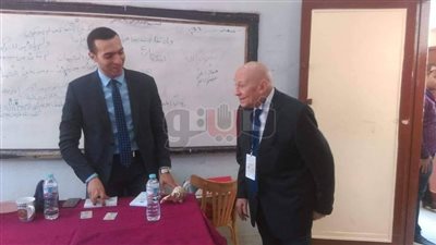 رئيس المجلس القومي لحقوق الإنسان يدلي بصوته على التعديلات الدستورية